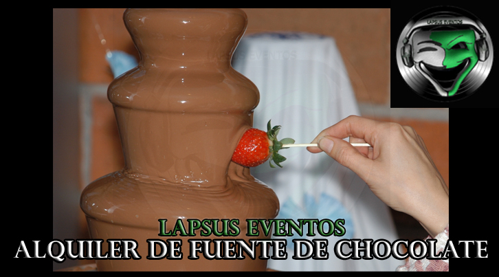 Alquiler de Fuente de Chocolate