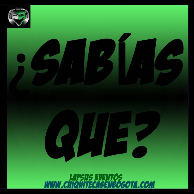 ¿Sabias que-