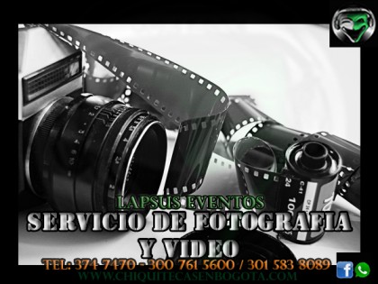 Servicio de fotografía y Video