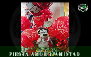 Fiesta del dia del amor y amistad