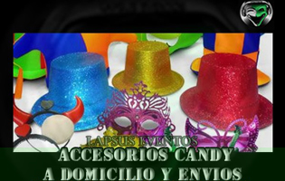 Venta de Accesorios Candy party