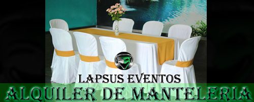 Alquiler de Manteleria en Bogota