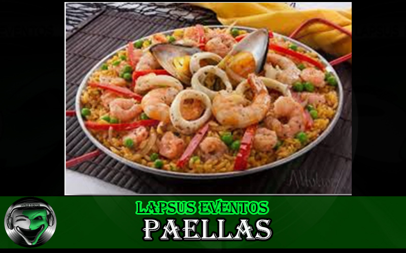 Menu Paella Lapsus Eventos Tel 374 7470 301 583 8089