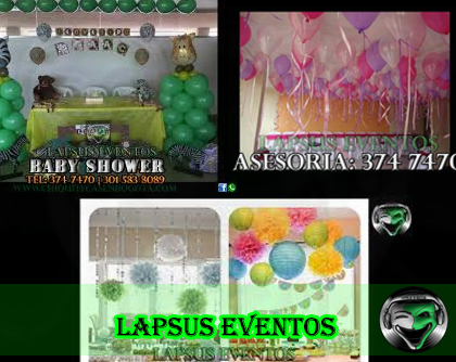 Propuestas de Decoración personalizadas para Baby Shower