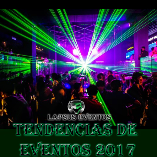 Tendencias de eventos 2017