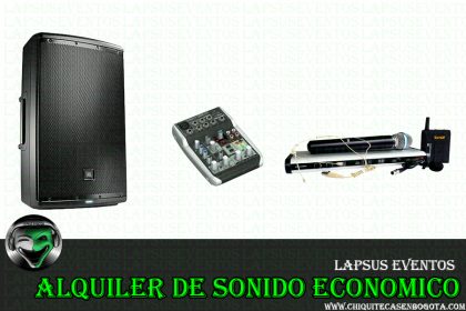 Alquiler de sonido