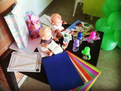 22 enero 2022 Baby rumba Salón comunal Barrio Santarita