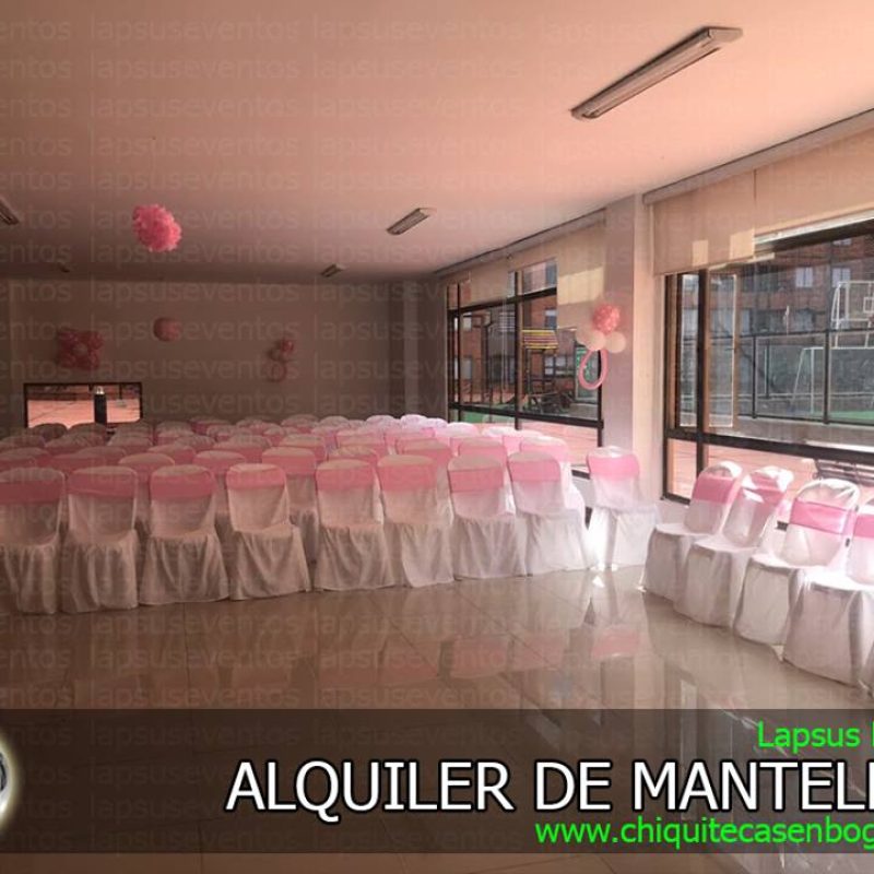Alquiler de Manteleria en Bogota