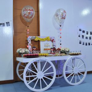 Alquiler mesa carreta lapsus eventos bogota colombia