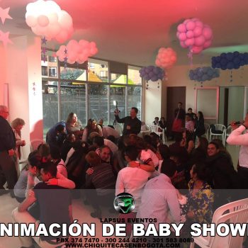 Animacion de baby shower recreacion recreadores de baby shower bogota Lapsus Eventos colombia