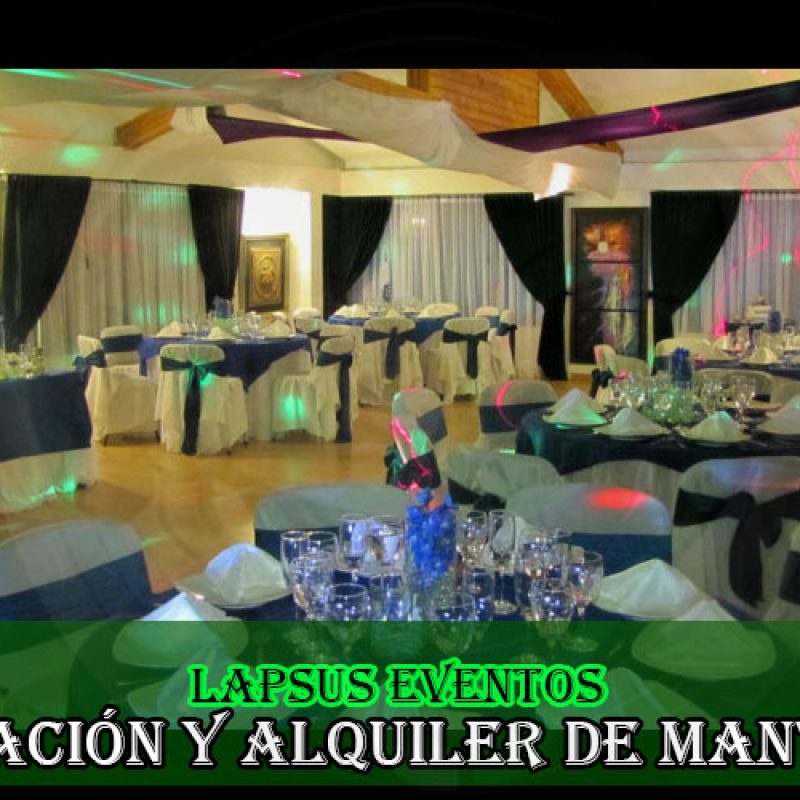 alquiler de manteleria