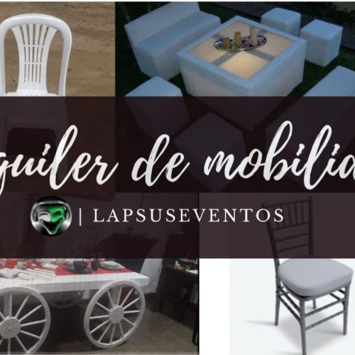 Alquiler de mobiliario para eventos