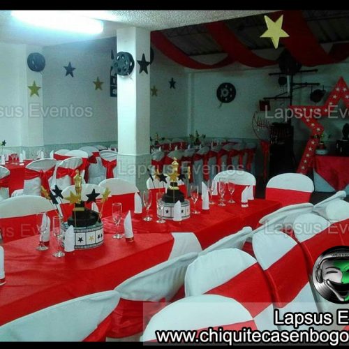 alquiler de tematica hollywoood bogota lapsus eventos