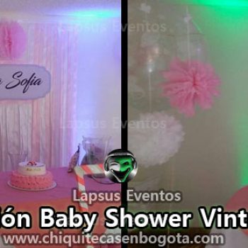 decoracion baby shower opcion vintage niña lapsus eventos