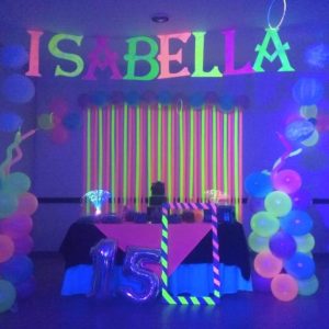 decoracion neon clasica