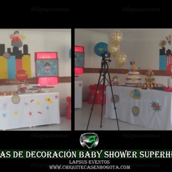 decoracion superheroe baby shower lapsus eventos animacion de baby shower bogota